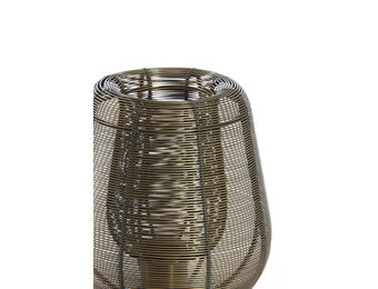 Light & Living - Tafellamp ABOSO - Ø18x42cm - Brons