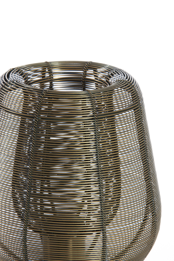 Light & Living - Tafellamp ABOSO - Ø18x42cm - Brons