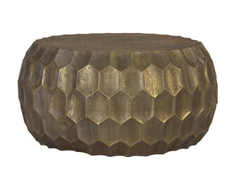 Light & Living - Salontafel KALAN - Ø85x42cm - Goud