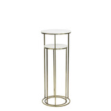 Light & Living - Zuil RICARDO - Ø41x102cm - Wit - Set van 2