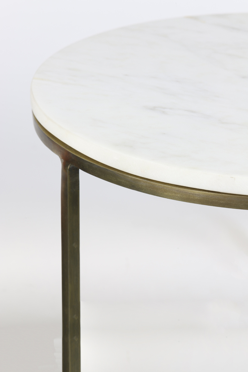 Light & Living - Zuil RICARDO - Ø41x102cm - Wit - Set van 2