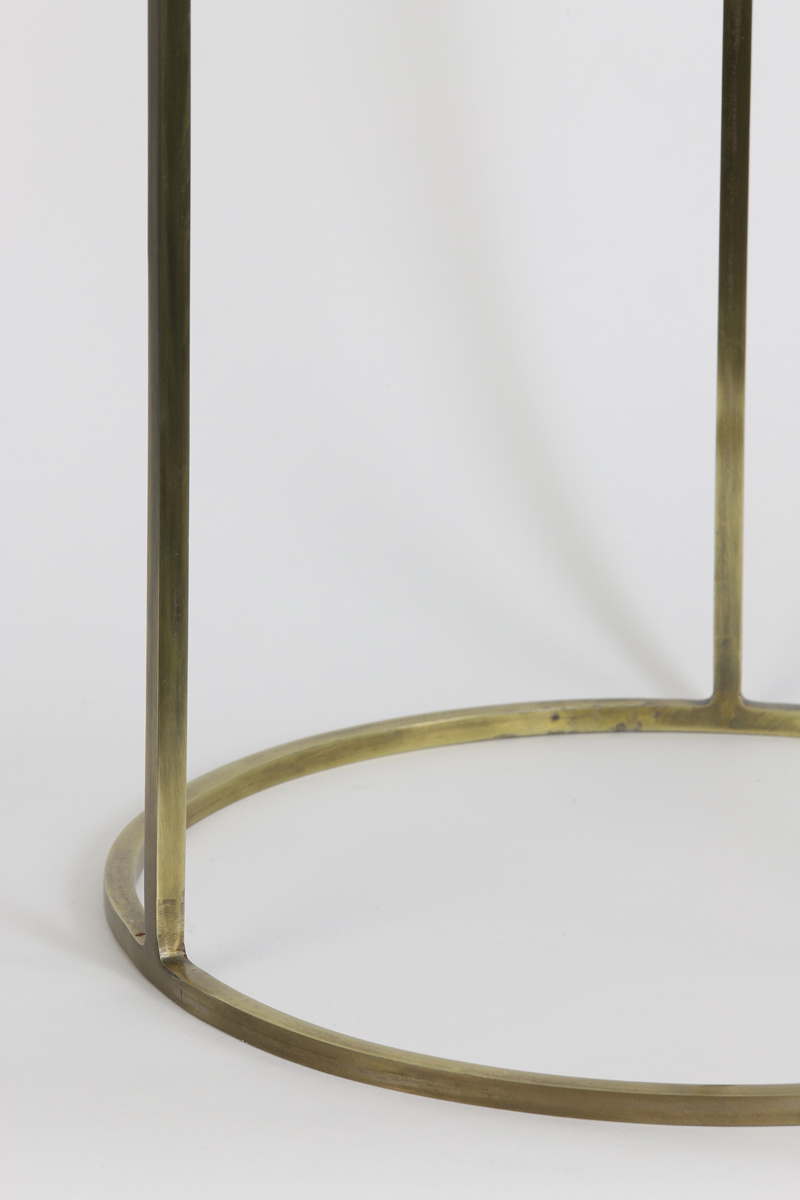 Light & Living - Zuil RICARDO - Ø41x102cm - Wit - Set van 2