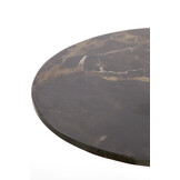 Light & Living - Bijzettafel PAZO - Ø48x53cm - Bruin