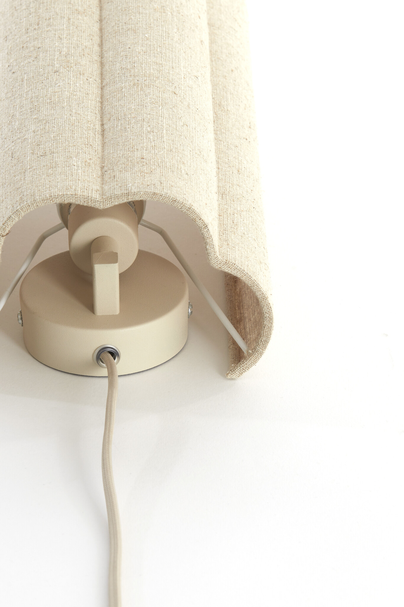 Light & Living - Wandlamp FRINGE - 15x10x30.5cm - Bruin