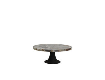 Light & Living - Schaal LAYO - Ø33x13cm - Zwart