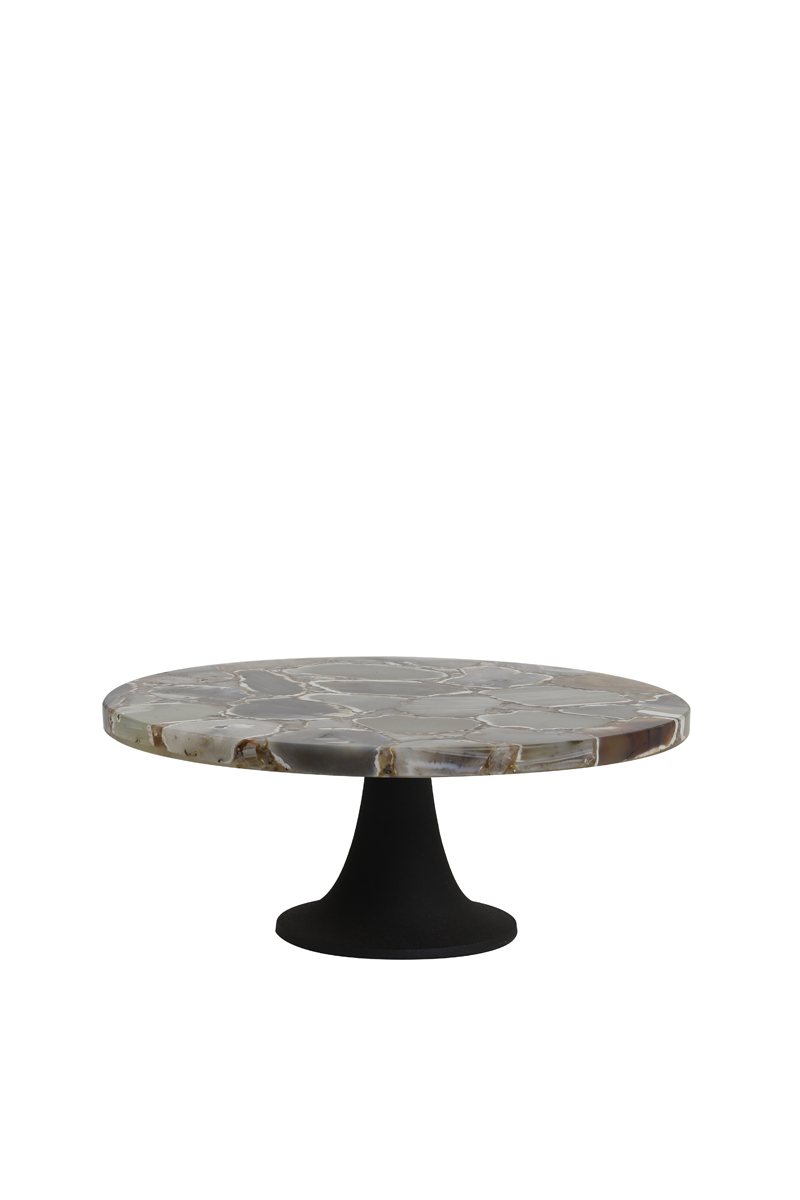 Light & Living - Schaal LAYO - Ø33x13cm - Zwart