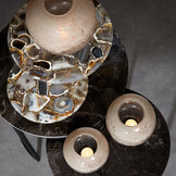 Light & Living - Schaal LAYO - Ø33x13cm - Zwart