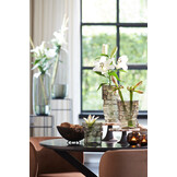 Light & Living - Schaal LAYO - Ø33x13cm - Zwart