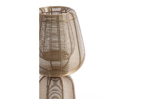 Light & Living - Windlicht FELLINI - Ø25x52.5cm - Goud