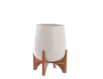 Light & Living - Pot KARUNA - Ø44x53cm - Wit