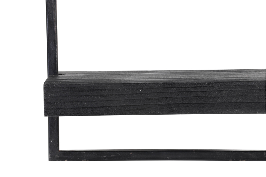 Light & Living - Wandplank MADDISON - 120x18x24cm - Zwart