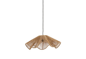 Light & Living - Hanglamp FODARA - Ø48x19cm - Bruin