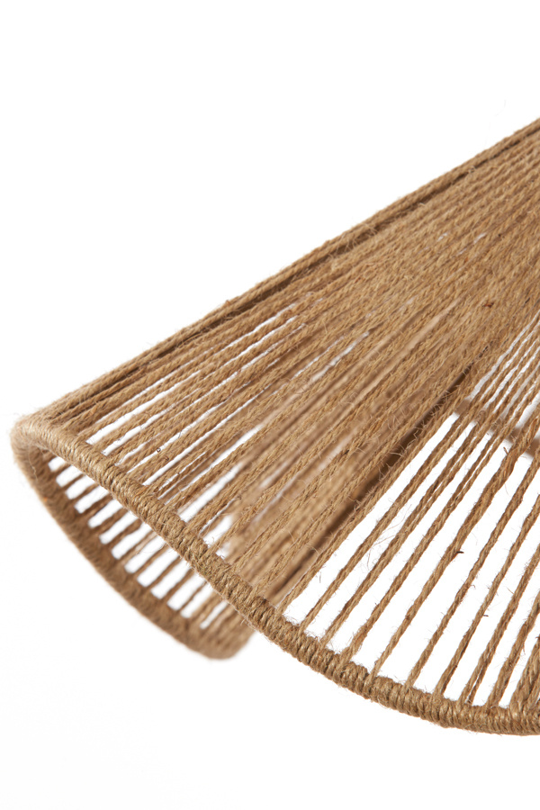 Light & Living - Hanglamp FODARA - Ø48x19cm - Bruin