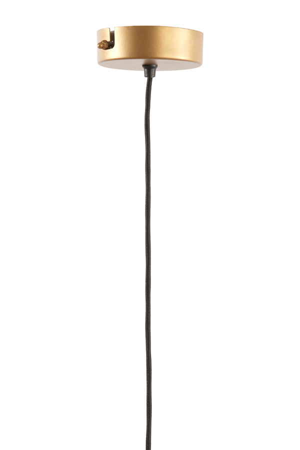 Light & Living - Hanglamp FODARA - Ø48x19cm - Bruin