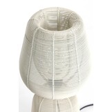 Light & Living - Tafellamp ABOSO - Ø18x42cm - Wit