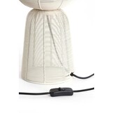 Light & Living - Tafellamp ABOSO - Ø18x42cm - Wit