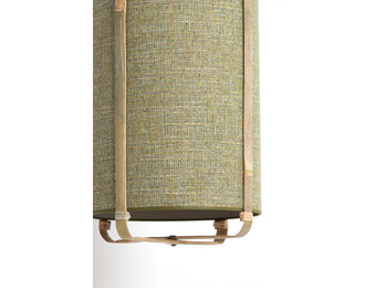 Light & Living - Hanglamp SENDAI - Ø37x66cm - Groen