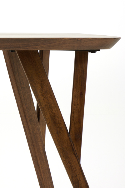 Light & Living - Side QUENZA - 160x44x82cm - Bruin