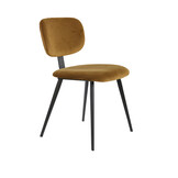 Light & Living - Eetkamerstoel AALIYAH - 55.5x45.5x80cm - Bruin - Set van 2