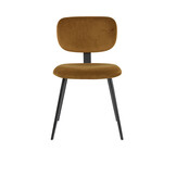 Light & Living - Eetkamerstoel AALIYAH - 55.5x45.5x80cm - Bruin - Set van 2