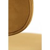 Light & Living - Eetkamerstoel AALIYAH - 55.5x45.5x80cm - Bruin - Set van 2