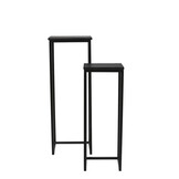 Light & Living - Zuil BRYSON - Ø36x103cm - Zwart - Set van 2