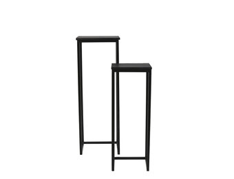 Light & Living - Zuil BRYSON - Ø36x103cm - Zwart - Set van 2