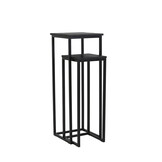 Light & Living - Zuil BRYSON - Ø36x103cm - Zwart - Set van 2