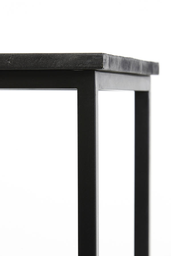 Light & Living - Zuil BRYSON - Ø36x103cm - Zwart - Set van 2