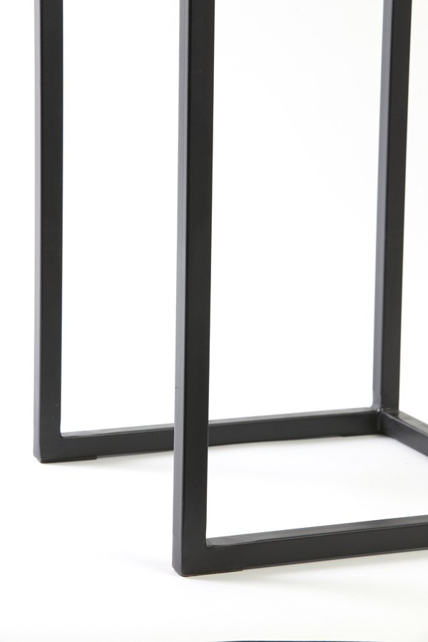 Light & Living - Zuil BRYSON - Ø36x103cm - Zwart - Set van 2