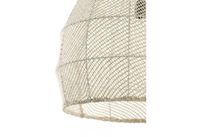 Light & Living - Hanglamp MAKASSAR - Ø50x50cm - Wit