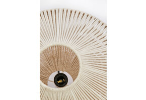 Light & Living - Hanglamp FELIDA - Ø42x32cm - Bruin