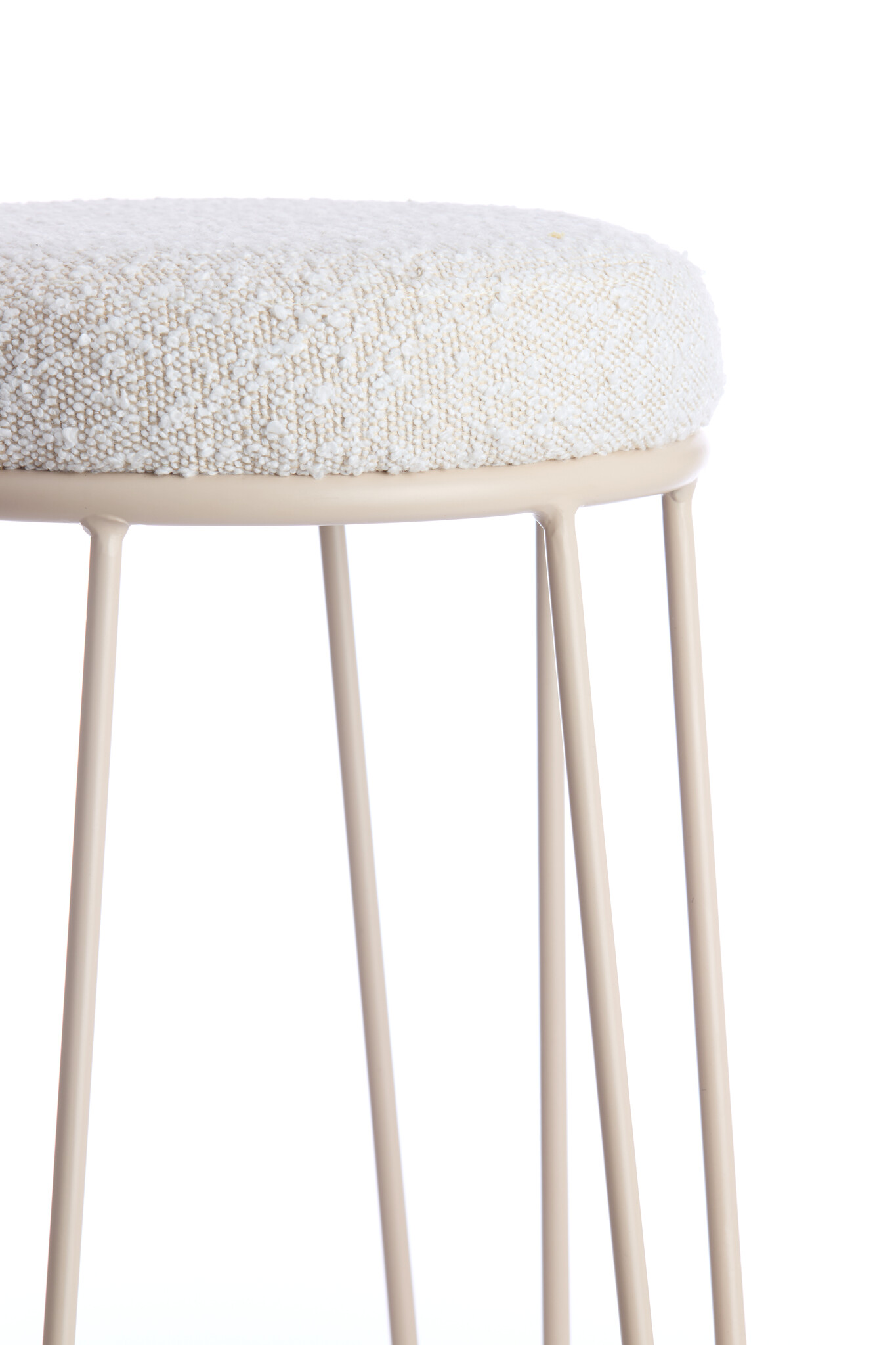 Light & Living - Barkruk ALICE - Ø14x73cm - Wit