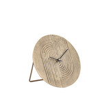 Light & Living - Klok GWENNA - 20x3x20cm - Brons