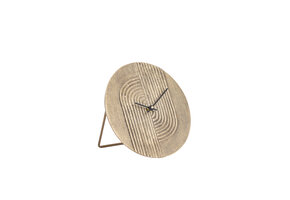 Light & Living - Klok GWENNA - 20x3x20cm - Brons