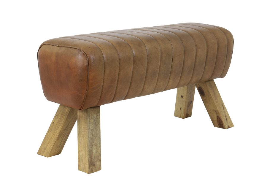 Light & Living - Bank RAMY - 90x31x46cm - Bruin