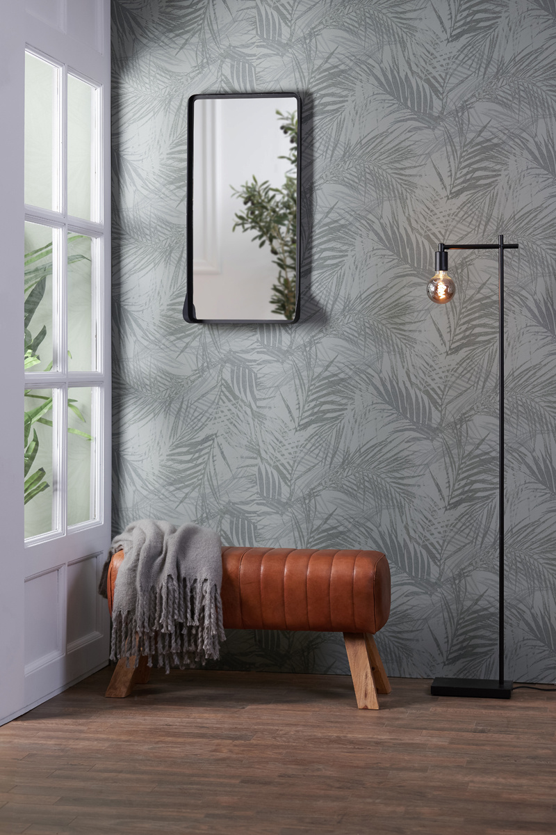 Light & Living - Bank RAMY - 90x31x46cm - Bruin