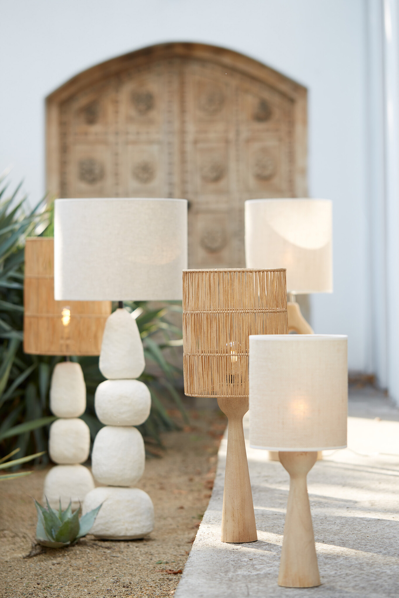 Light & Living - Lampvoet FESTINA - Ø9x33cm - Bruin