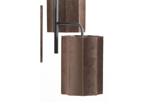 Light & Living - Hanglamp EDISA - Ø48x25cm - Bruin