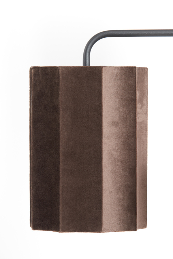 Light & Living - Hanglamp EDISA - Ø48x25cm - Bruin