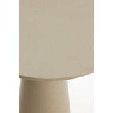 Light & Living - Bijzettafel ABALA - Ø28x53cm - Bruin