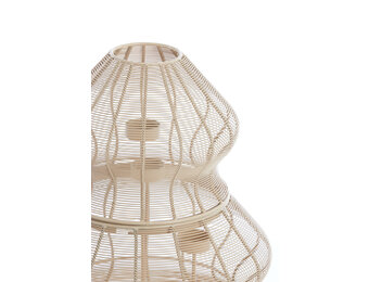 Light & Living - Theelicht CHRISTMAS TREE - Ø38x50cm - Bruin