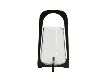 Light & Living - Windlicht ANOSY - Ø26x48cm - Zwart