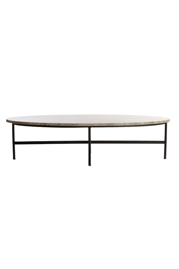 Light & Living - Salontafel LOES - 140x65x35cm - Zwart