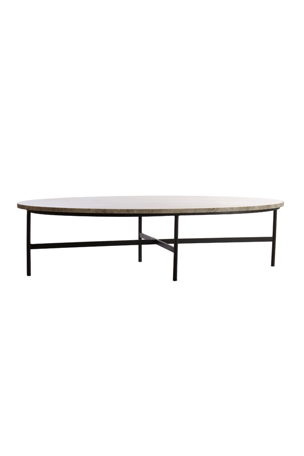 Light & Living - Salontafel LOES - 140x65x35cm - Zwart