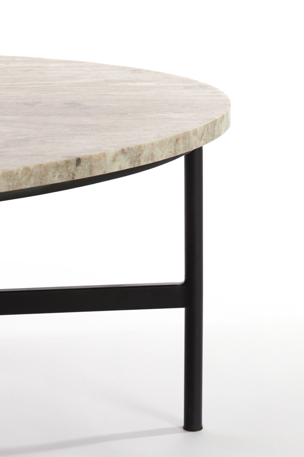 Light & Living - Salontafel LOES - 140x65x35cm - Zwart