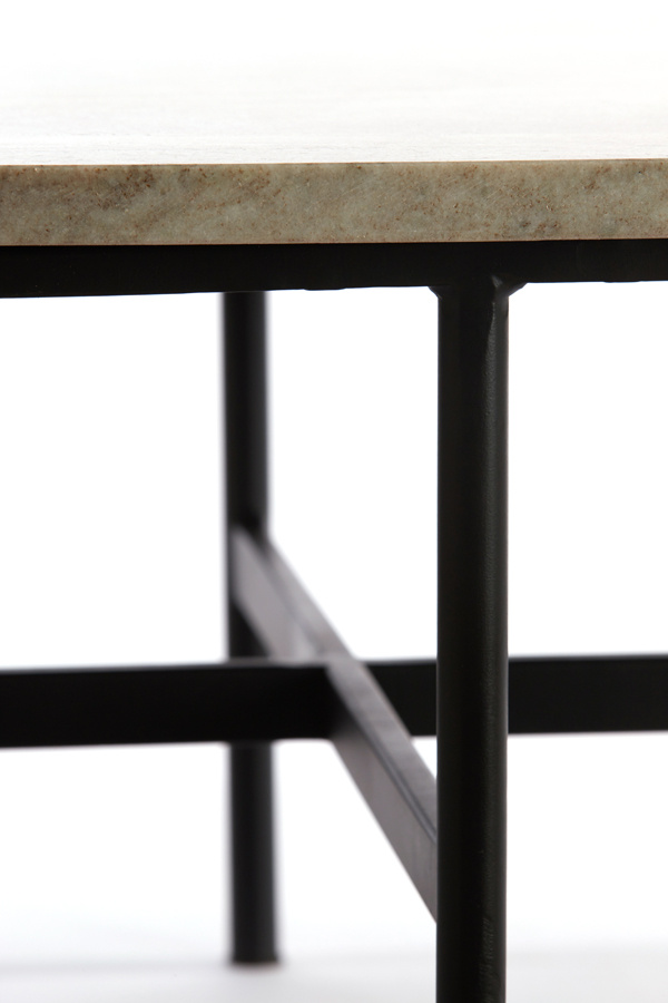 Light & Living - Salontafel LOES - 140x65x35cm - Zwart