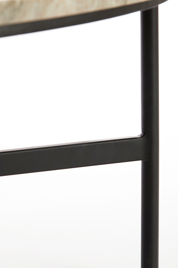 Light & Living - Salontafel LOES - 140x65x35cm - Zwart