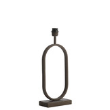 Light & Living - Lampvoet JAMIRI - 20x10x45cm - Bruin