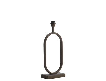 Light & Living - Lampvoet JAMIRI - 20x10x45cm - Bruin